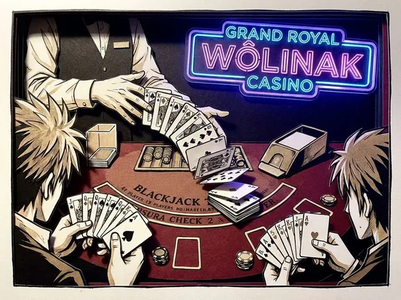 play blackjack at Grand Royal Wôlinak Casino